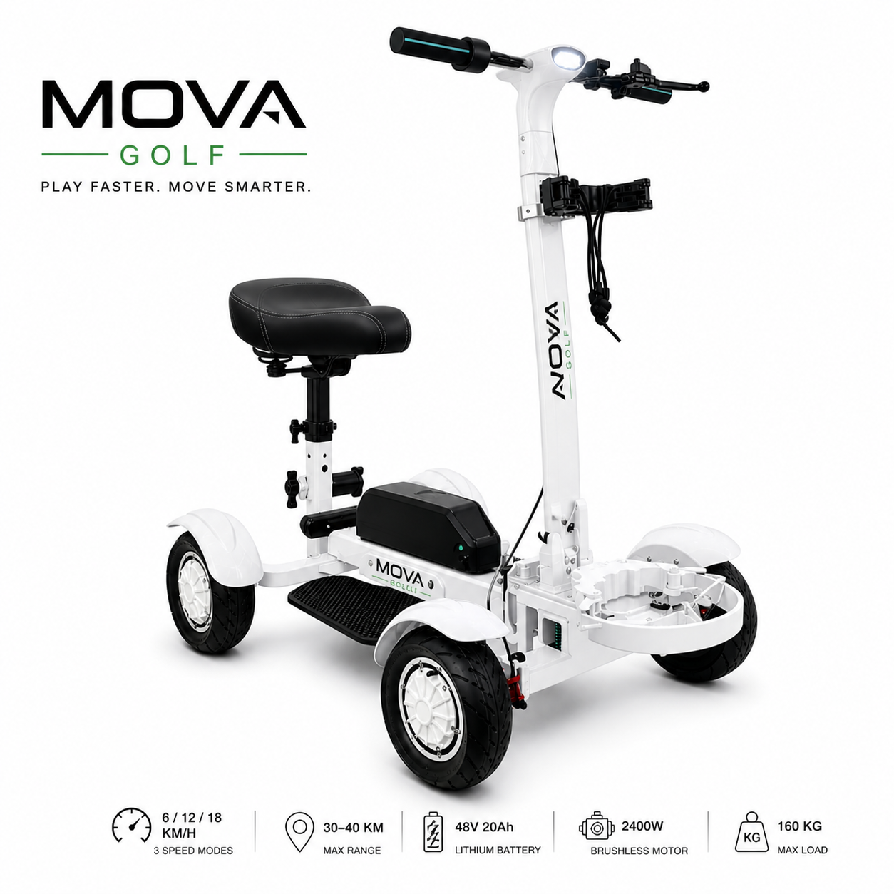 MOVA Rider™ – Electric Golf Scooter