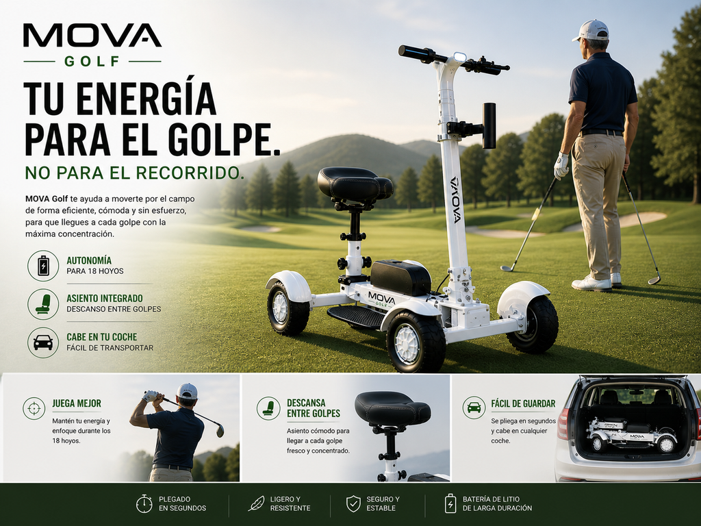 MOVA Rider™ – Electric Golf Scooter